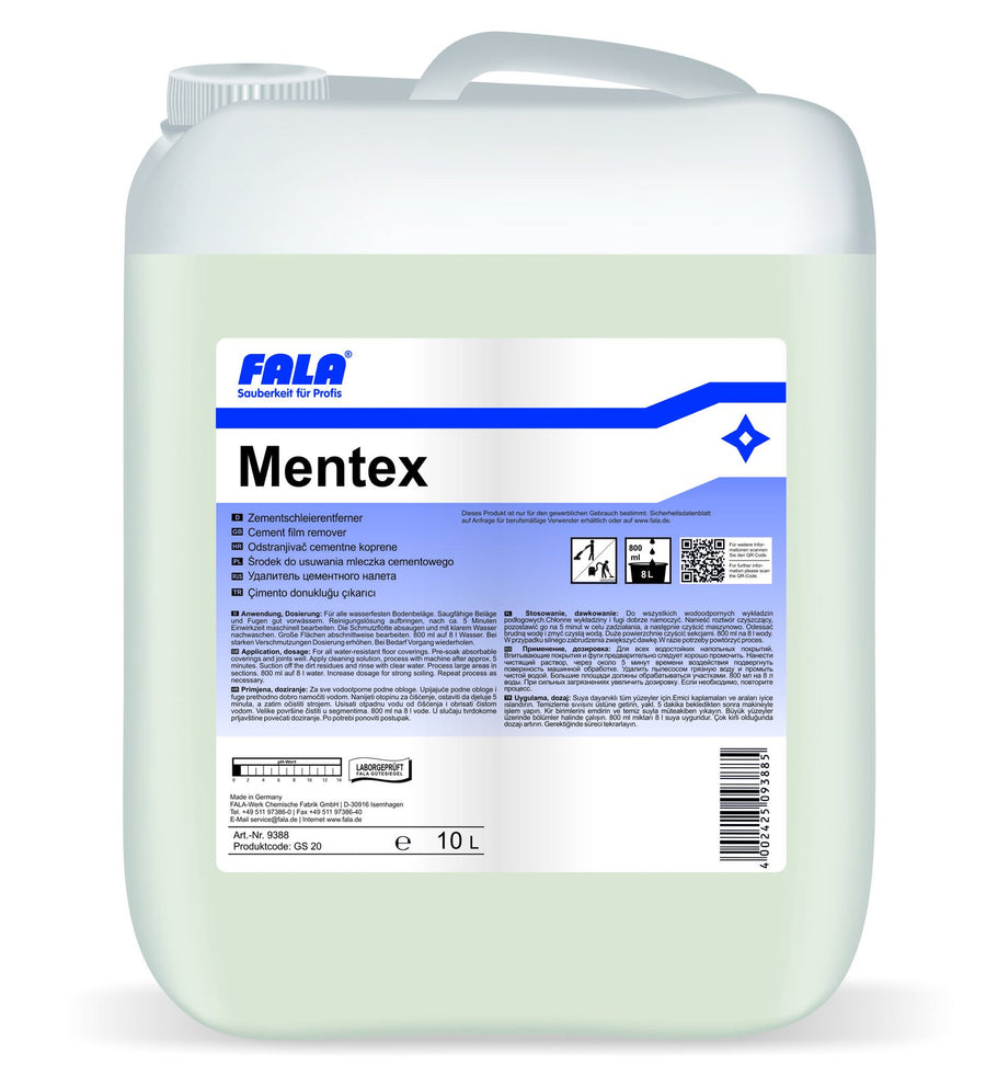 FALA Mentex Zementschleierentferner 10 L – Kanister