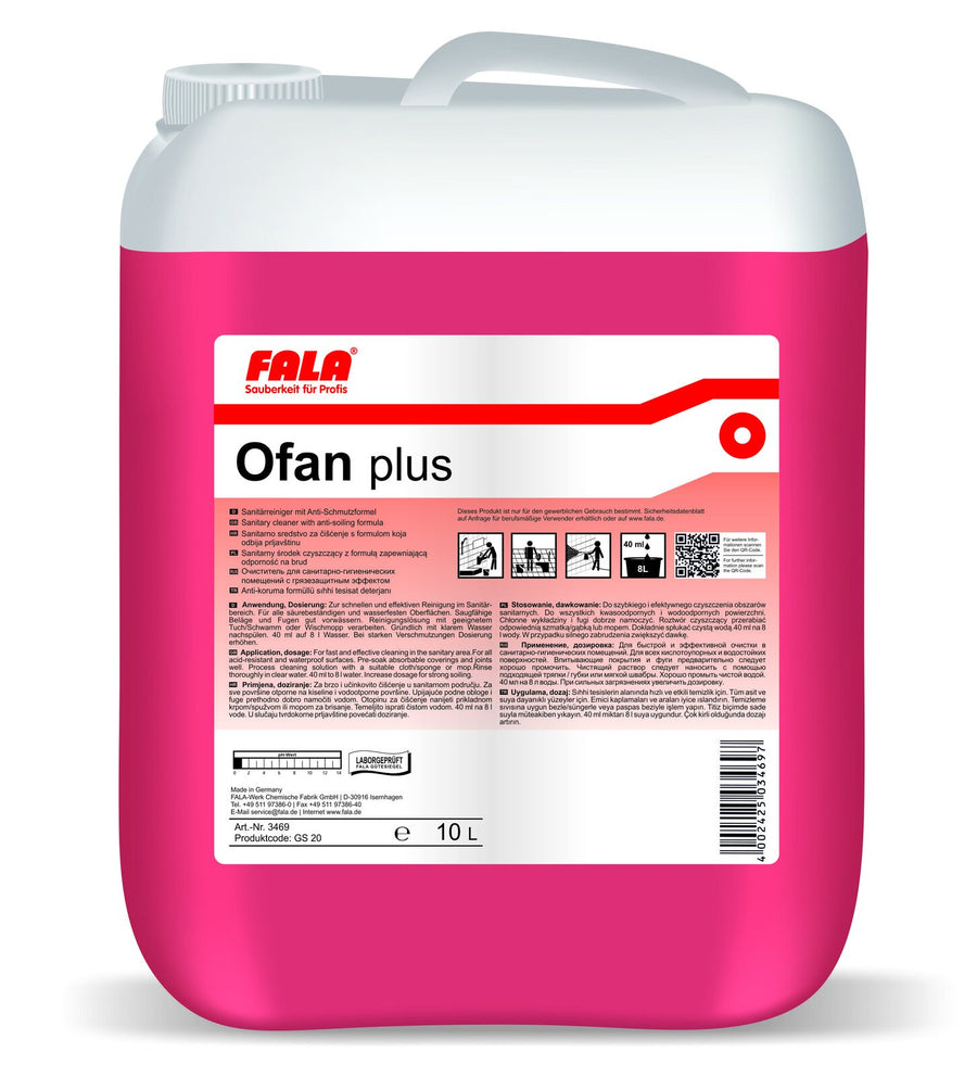 FALA Ofan Plus Sıhhi Tesisat Temizleyici 10L