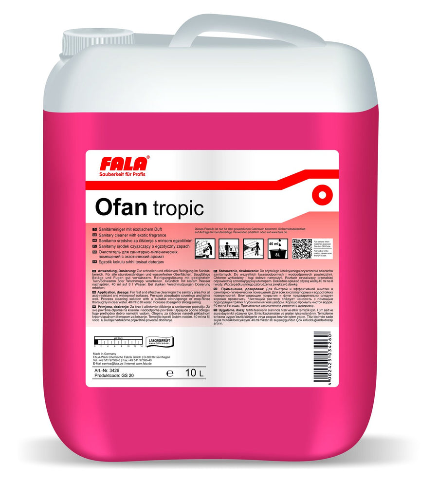FALA Ofan Tropic Sıhhi Tesisat Temizleyici 10L