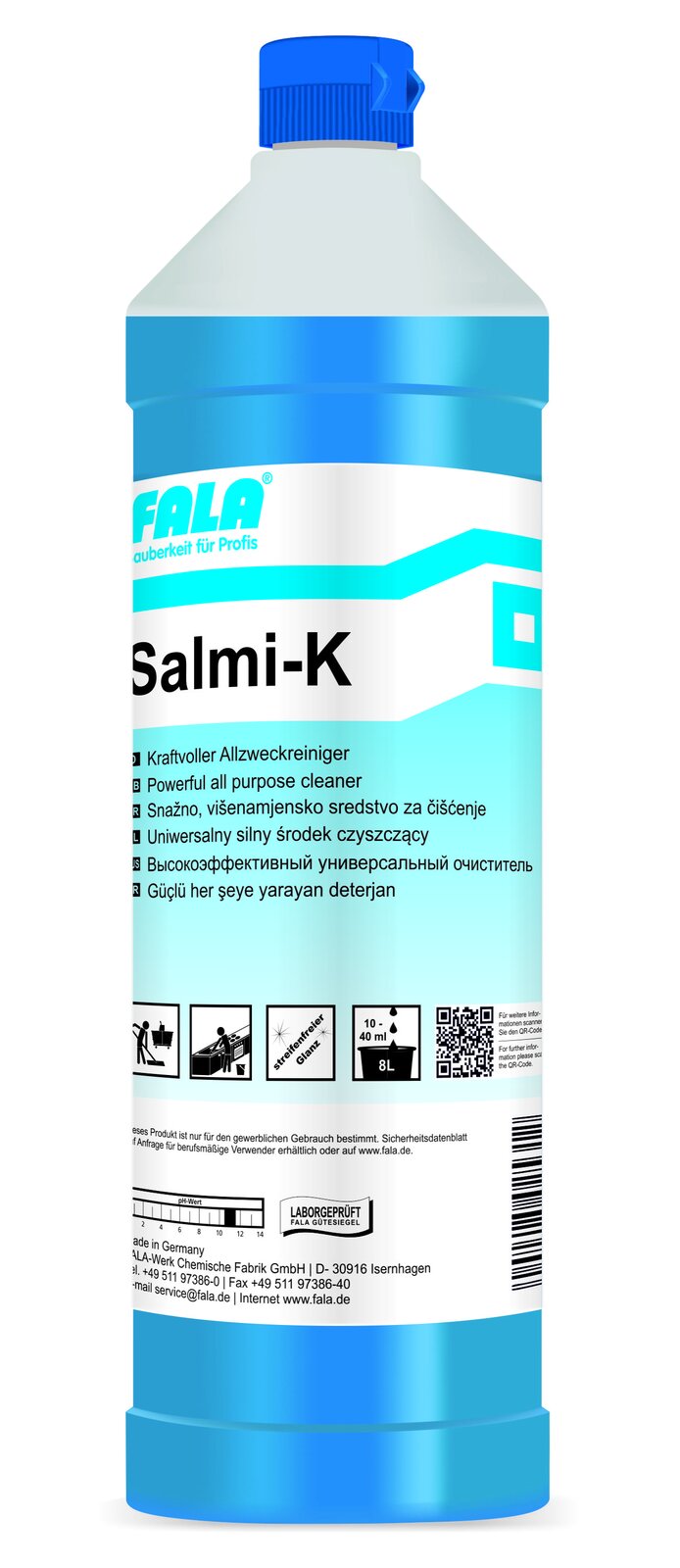 FALA Salmi-K Allzweckreiniger alkalisch 1 L – Flasche