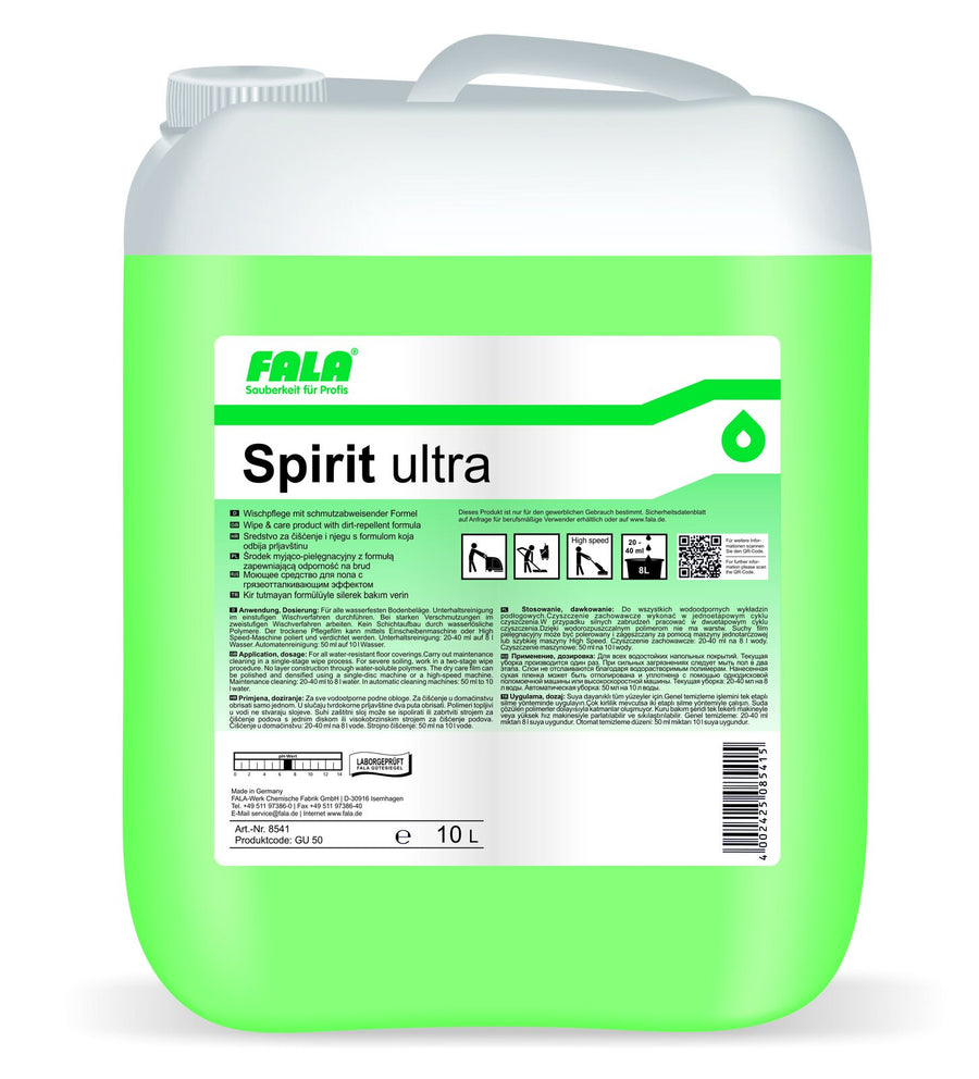 FALA Spirit Ultra Wischpflege Unterhaltsreiniger 10 L – Kanister