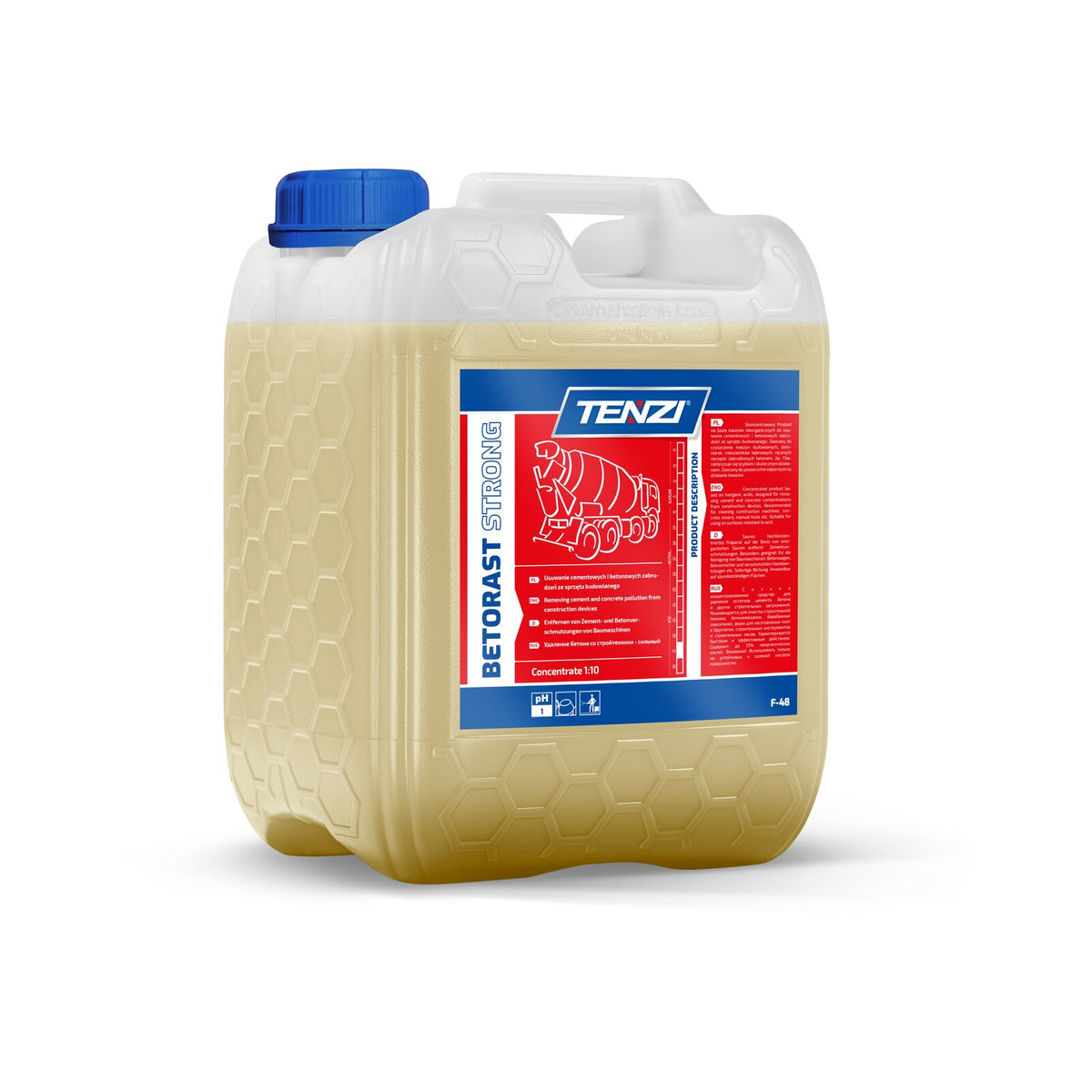 Tenzi BetoRast Strong Zement- und Betonentferner 10 L – Kanister
