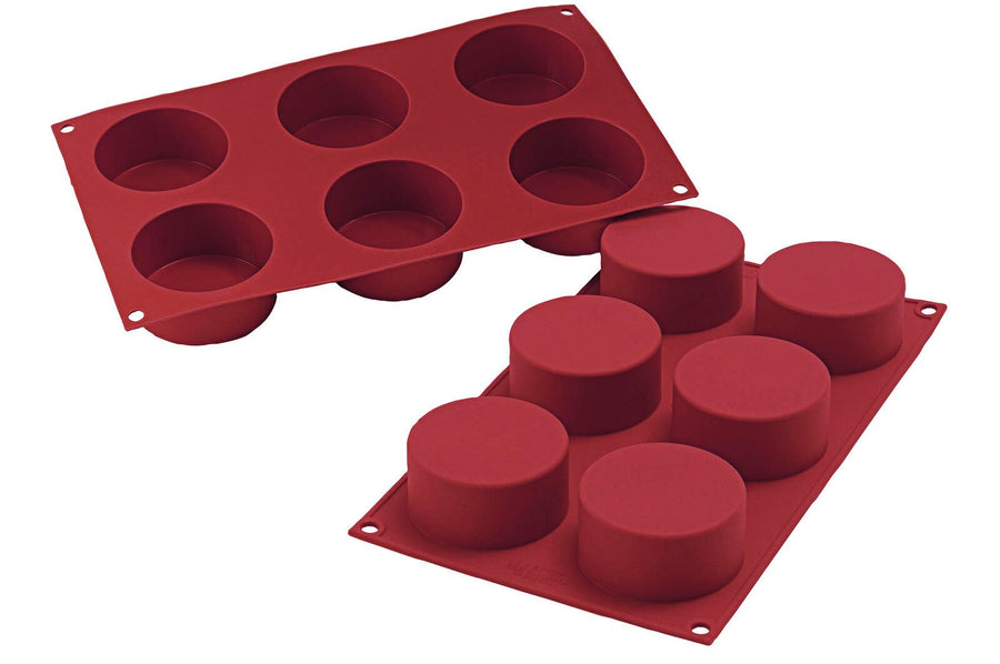Schneider Silikon-Backform, Zylinder, Ø 70 mm, Höhe: 35 mm