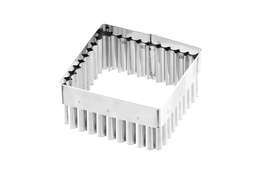 Schneider Ausstecher "Quadrat", gezackt 85 x 85 mm, Höhe: 45 mm, Edelstahl