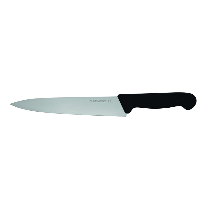 Schneider Kochmesser - schmale Klinge, Größe: 20 cm - Griff schwarz