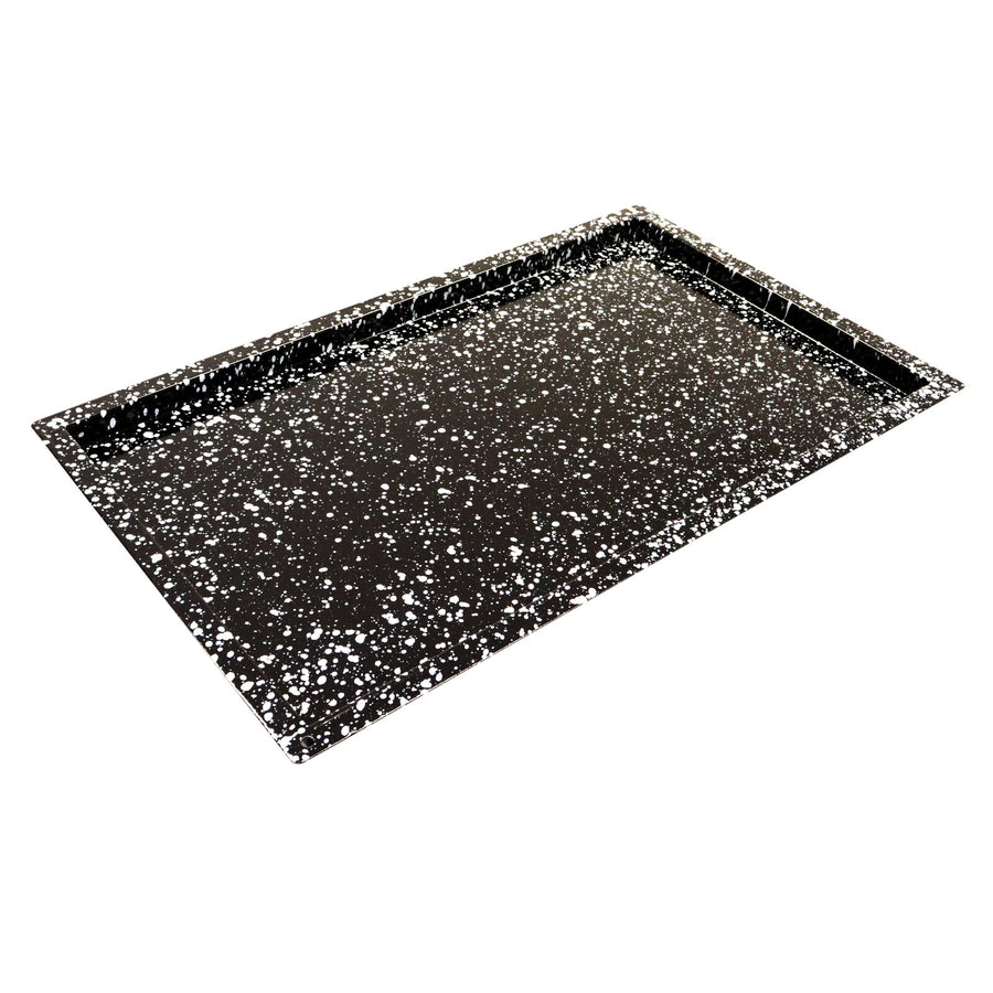 Schneider GN 1/1 fırın tepsisi, granit emaye, 530 x 325 x 20 mm