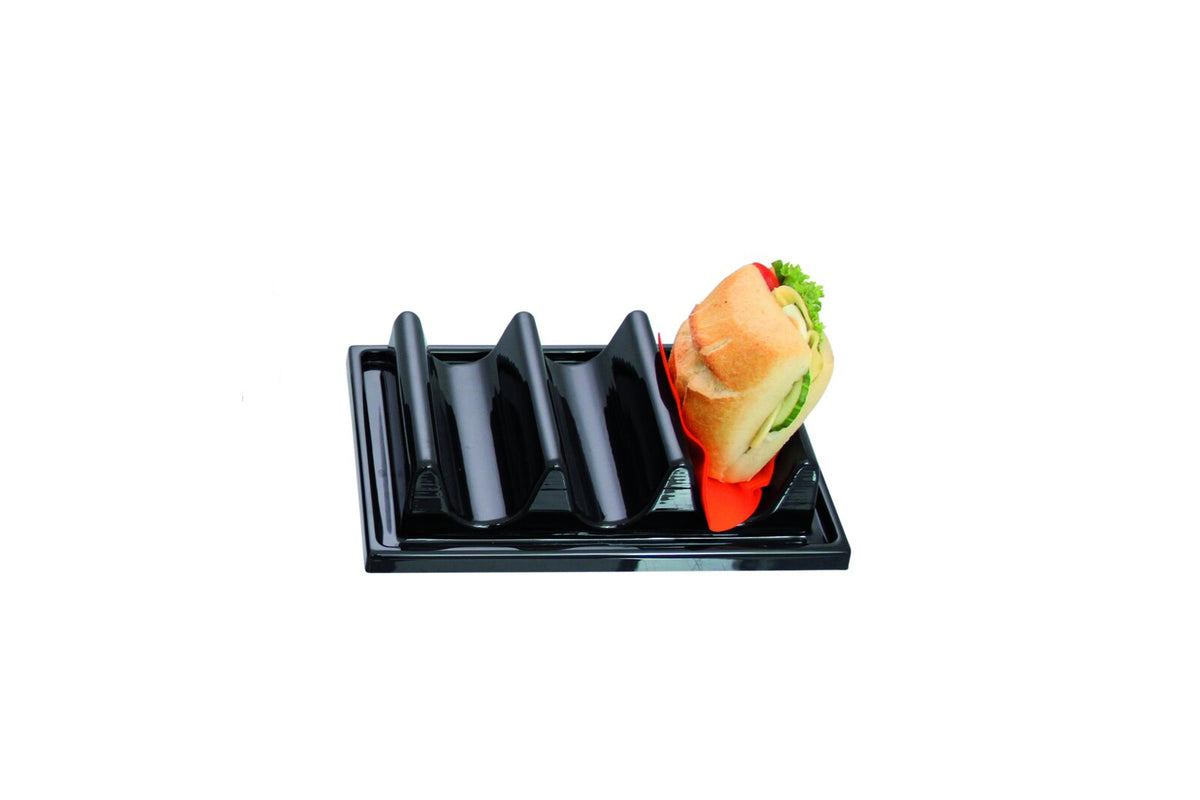 Schneider atıştırmalık teşhir standı, 290 x 195 x 60 mm, siyah plastik