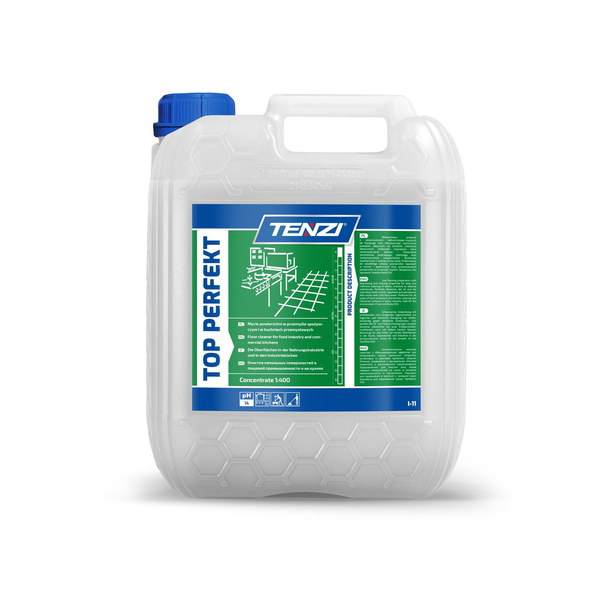 Tenzi Top Perfekt Fettlöser Konzentrat 10 L – Kanister