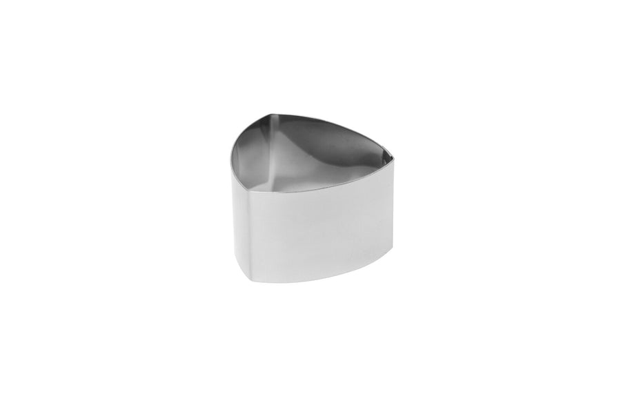Schneider "Mini" triangle dessert rings, Ø 70 mm, height: 45 mm