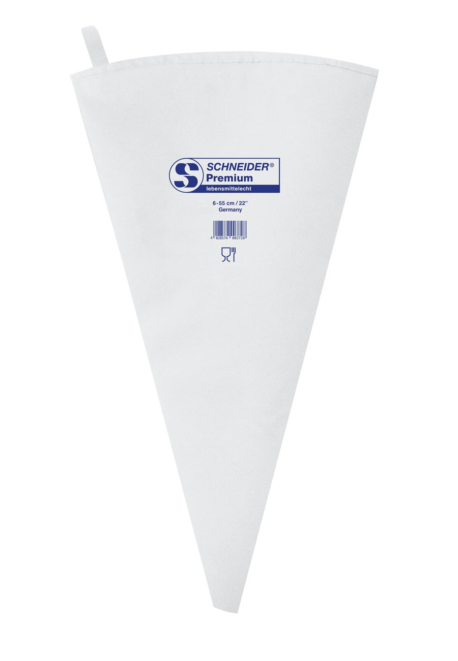 Schneider piping bag 6-55 cm - Premium, print "Schneider": blue