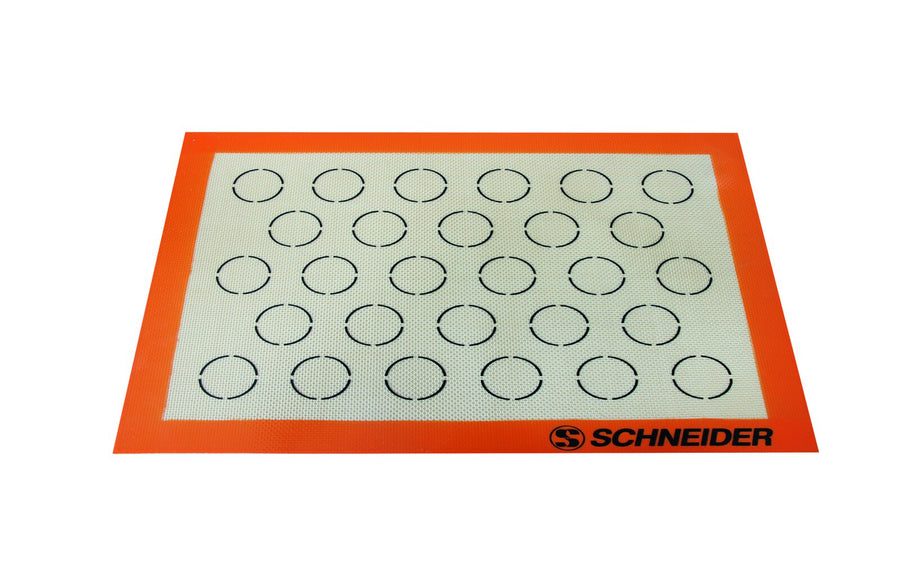 Schneider Silikonbackmatte Macarons, 300 x 400 mm, Einteilung Ø 35 mm