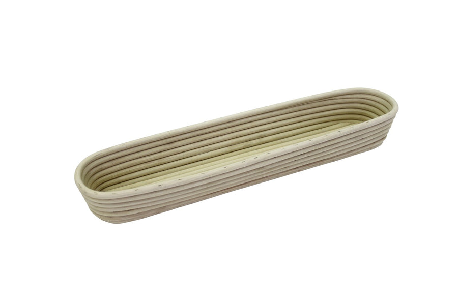 Schneider Brotform / Gärkorb, lang, runder Kopf 460 x 100 mm Höhe: 55mm