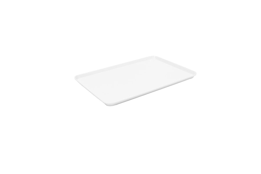 Schneider melamine trays, rectangular, white, 350 x 240 x 17 mm