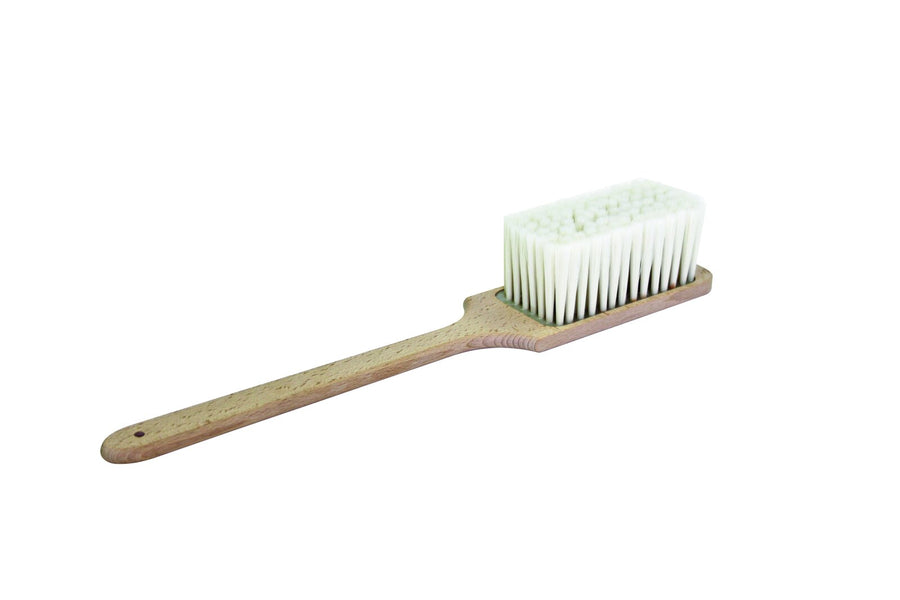 Schneider bread brush, synthetic bristles, 460 mm - wooden handle