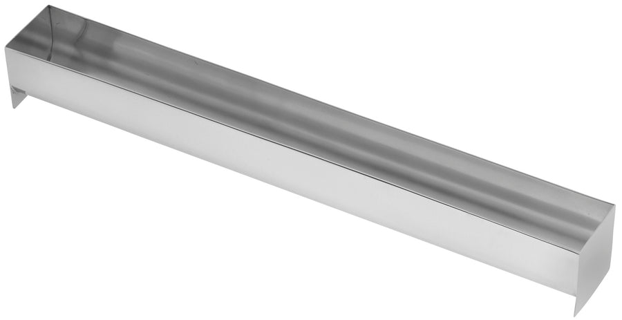 Dachrinnenform Inox mit Deckel 300 x 50 x 50 mm | Lauterjung Solingen