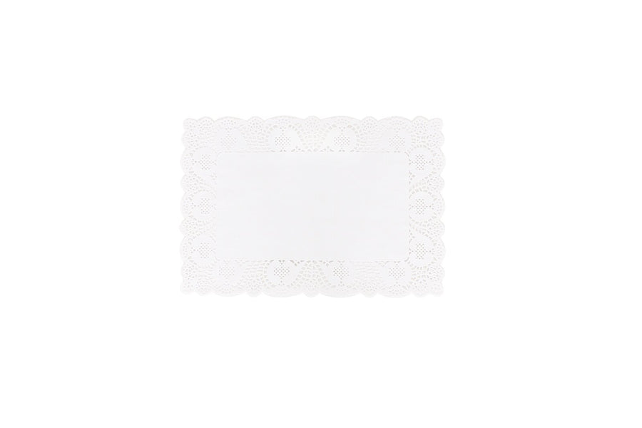 Schneider dantel pasta altlığı, beyaz, dikdörtgen, 250 x 370 mm – 100 adet