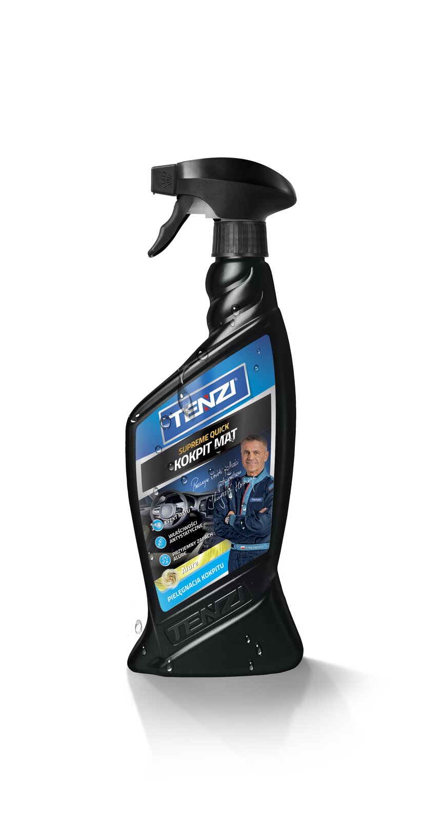 Tenzi Detailer Matt Cockpit Alure Cockpitpflege matt 600 ml – Sprühflasche mit Trigger