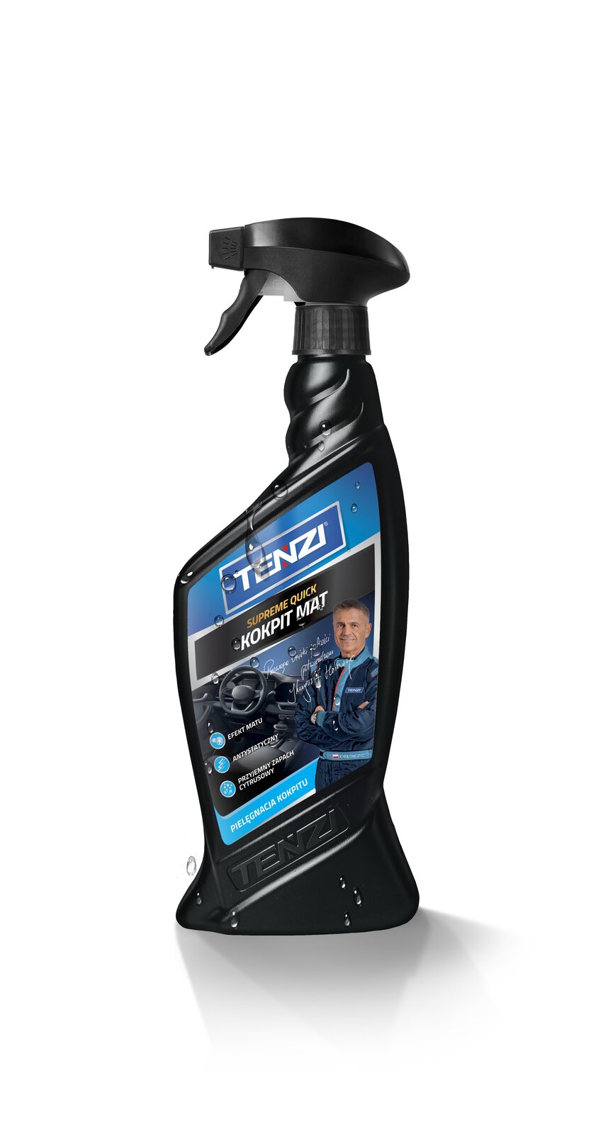 Tenzi Detailer Matt Cockpit New Car Cockpitpflege matt 600 ml – Sprühflasche mit Trigger