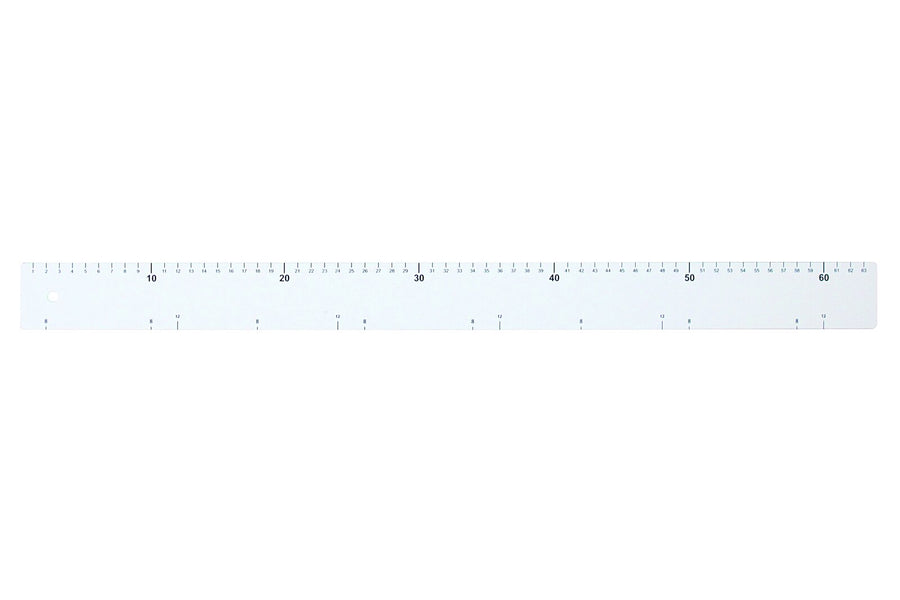 Tailor's ruler, 640 mm, polystyrene