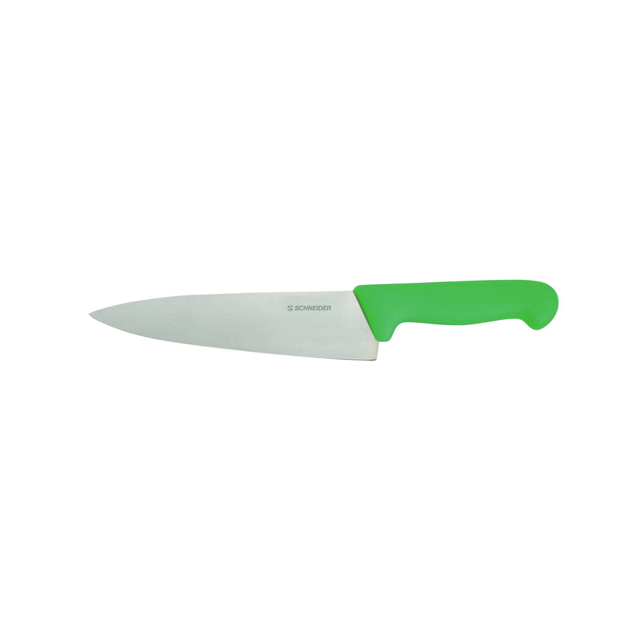 Schneider Kochmesser, Größe: 20 cm - Griff Grün