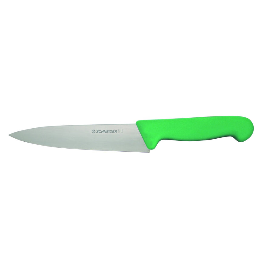 Schneider Kochmesser - schmale Klinge, Größe: 16 cm - Griff grün