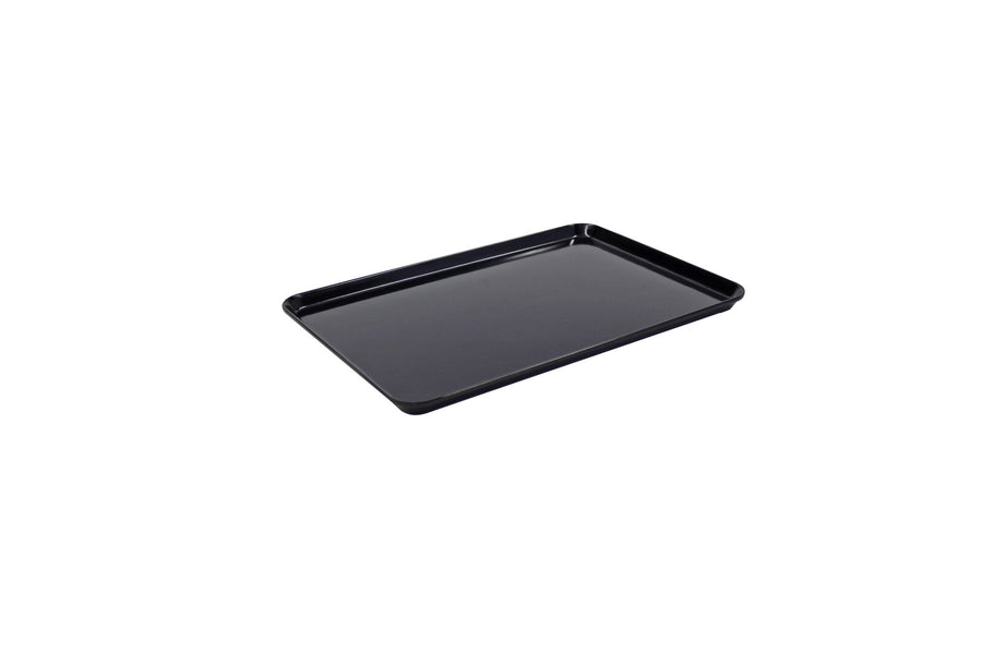 Schneider melamine platters, rectangular, black, 350 x 240 x 17 mm