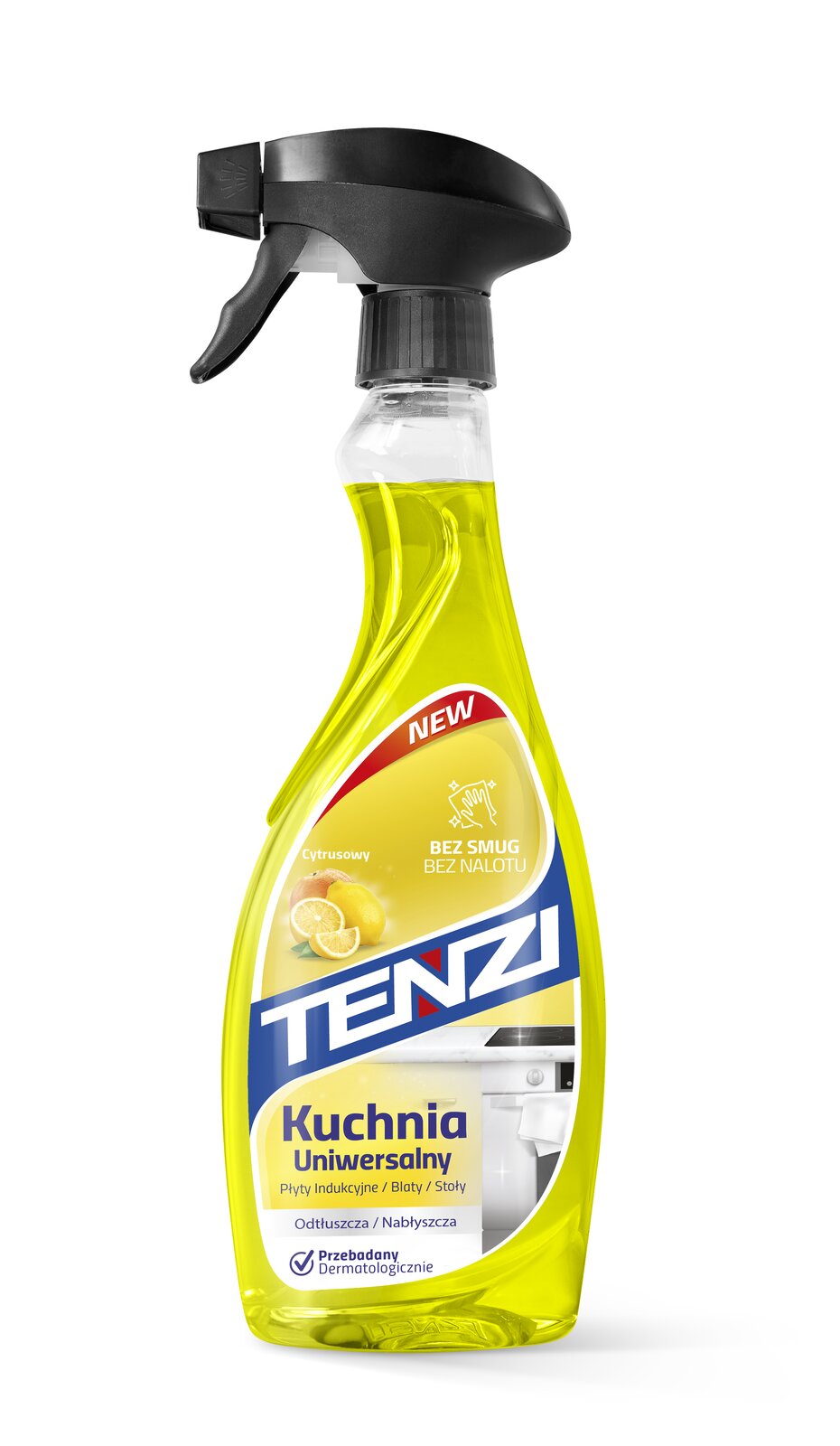 Tenzi Home Pro Küche Universal Küchenreiniger Fettlöser 0,5 L – Sprühflasche