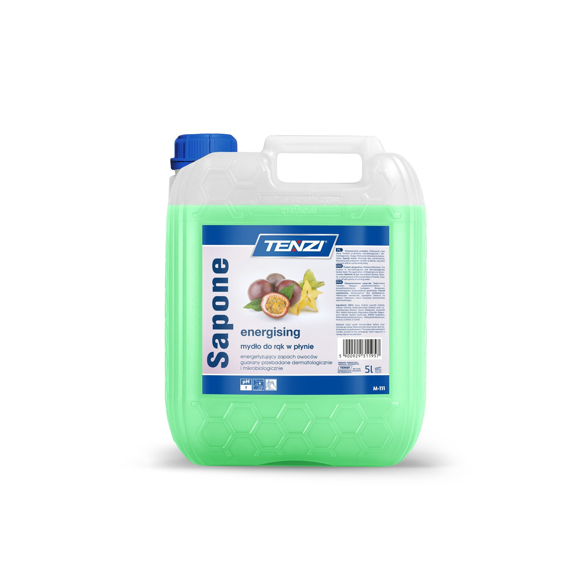 Tenzi Sapone Energizing Flüssigseife 5 L – Kanister