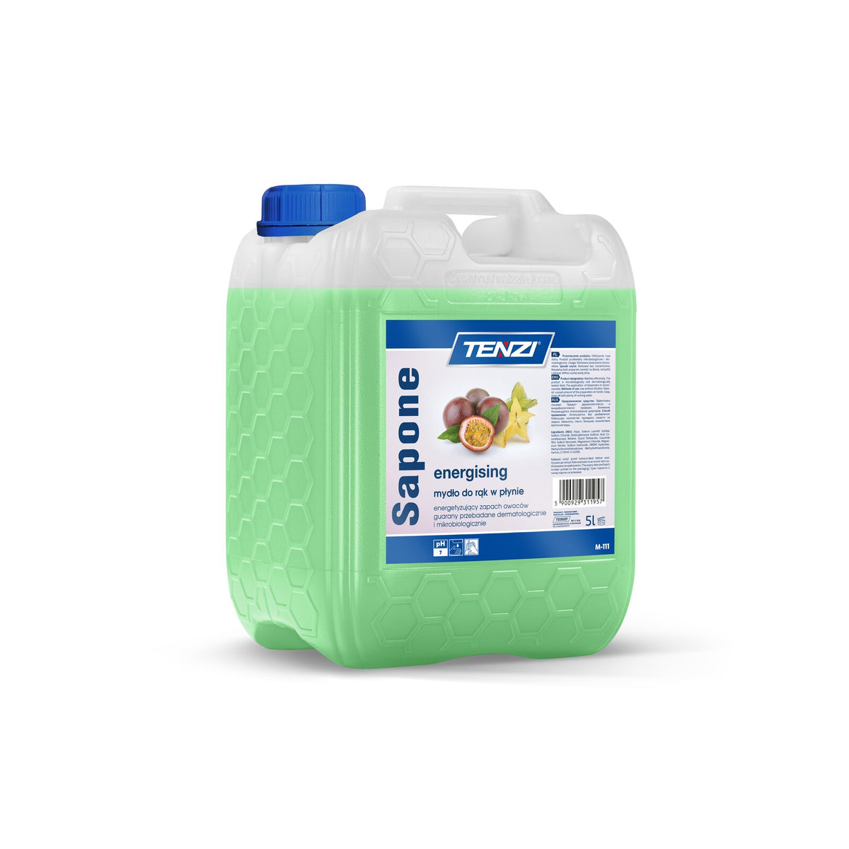 Tenzi Sapone Energizing Flüssigseife 5 L – Kanister