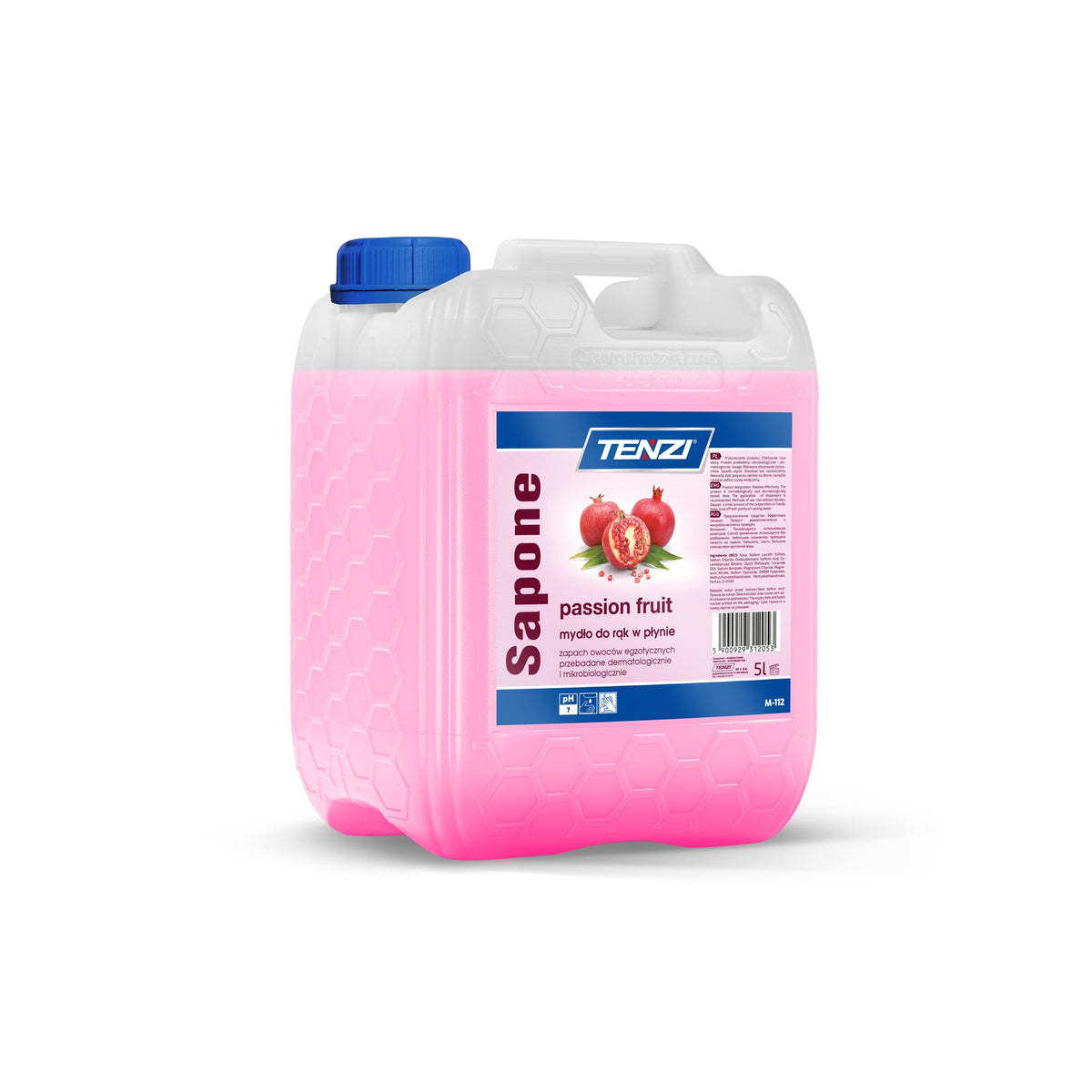 Tenzi Sapone Passion Fruit Flüssigseife 5 L – Kanister