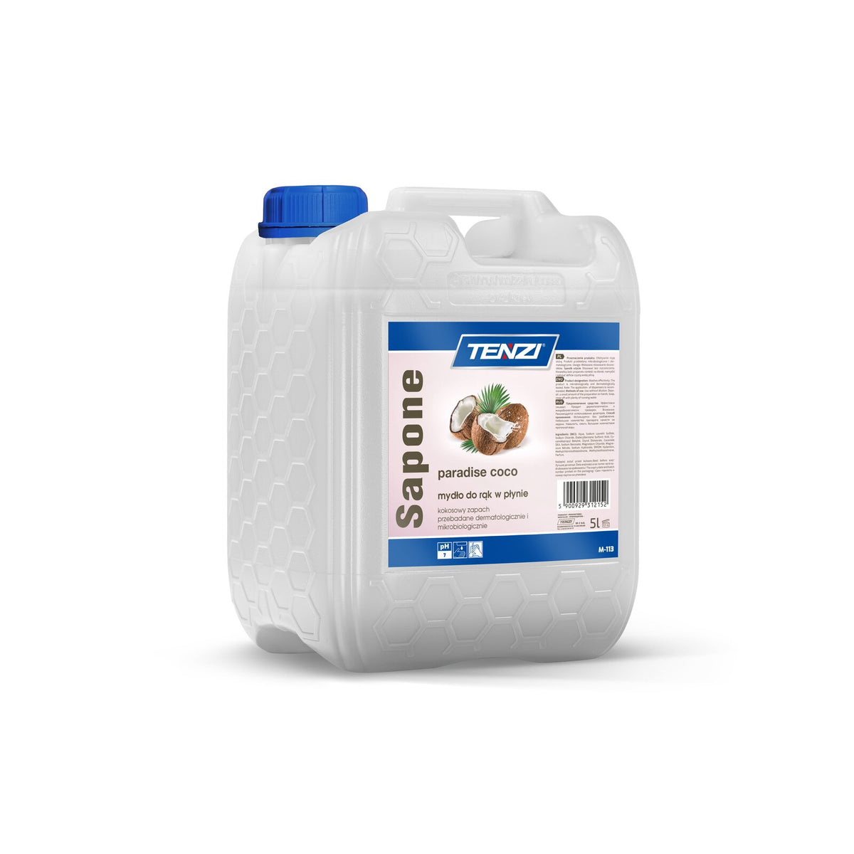 Tenzi Sapone Paradise Coco Flüssigseife 5 L – Kanister