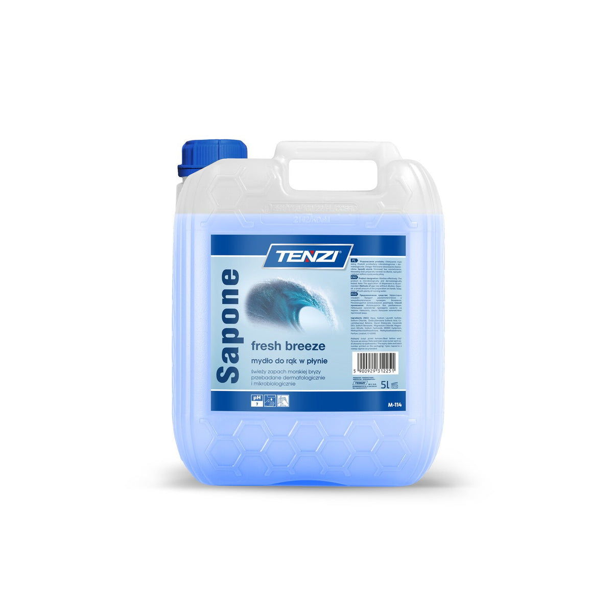 Tenzi Sapone Fresh Breeze Flüssigseife 5 L – Kanister