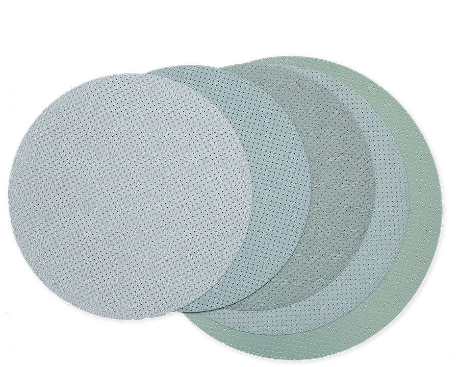 JÖST Abrafilm Ø 300–430 mm Klett-Schleifscheiben – Körnung C40–C3000 | Größen & Körnungen wählbar