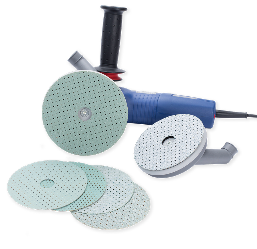 JÖST Abrafilm für P1 Schleifsystem Klett-Schleifscheiben – Körnung C40–C4000 | Größen & Körnungen wählbar