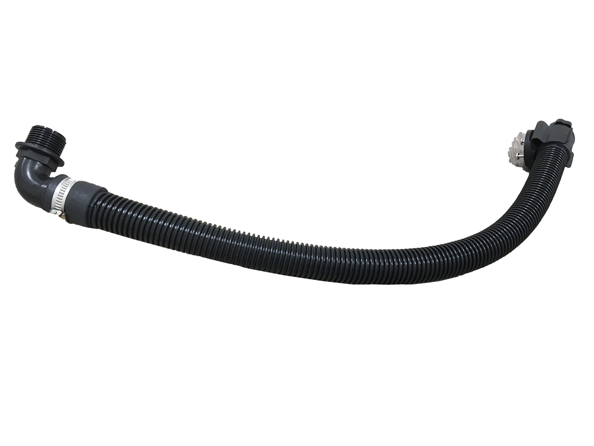 JÖST Ablaufschlauch für Floor Sander 670x90x50 mm schwarz