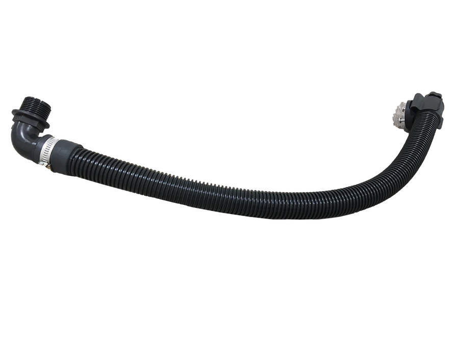 JÖST Ablaufschlauch für Floor Sander 670x90x50 mm schwarz
