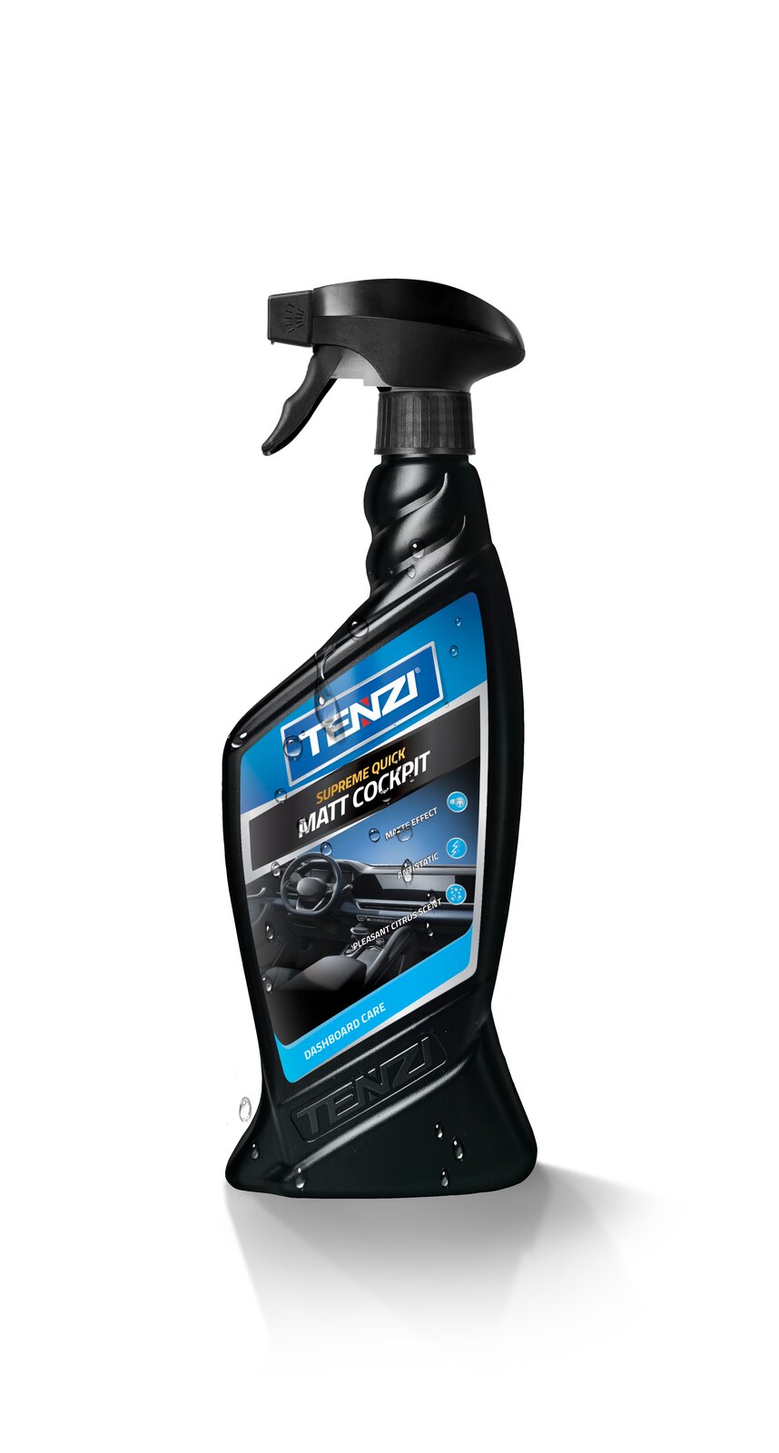 Tenzi Detailer Matt Cockpit New Car Cockpitpflege matt 600 ml – Sprühflasche mit Trigger