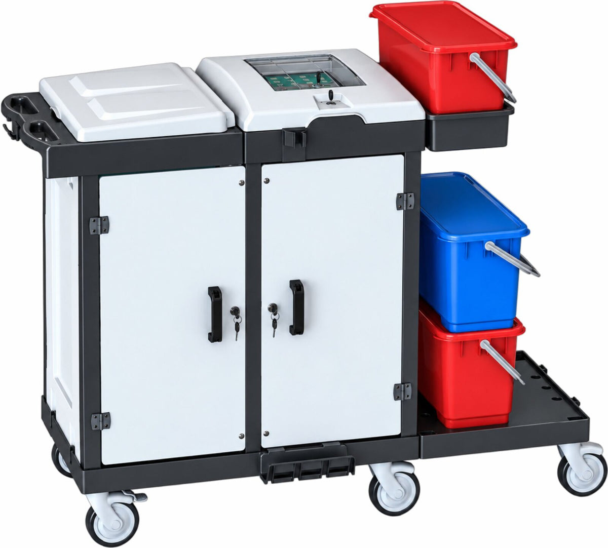 ARCORA BORA Medical 750 X-Line с боксова система хигиенна количка 1415 x 600 x 1115 мм