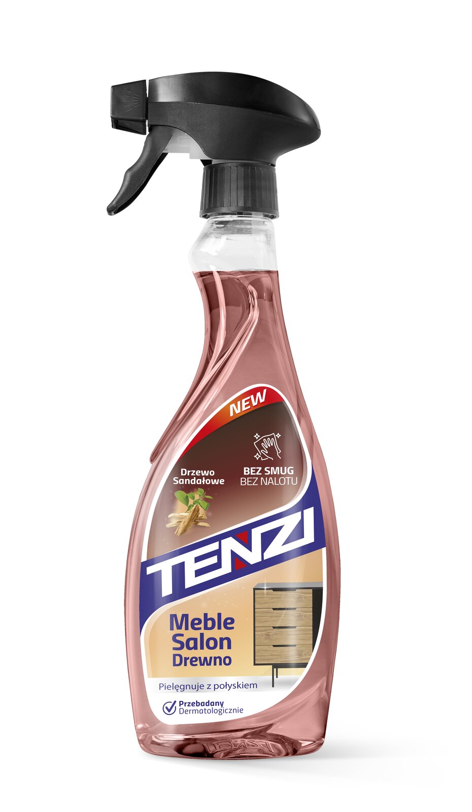 Tenzi Home Pro Möbel & Holz Möbelpflege Holzreiniger 0,5 L – Sprühflasche