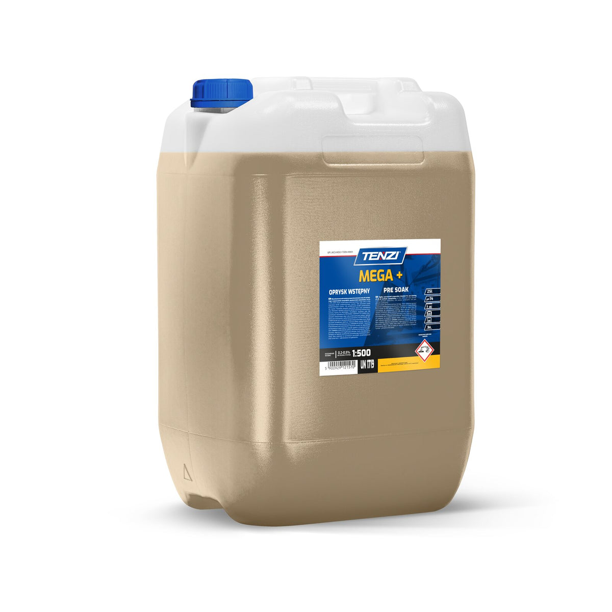 Tenzi Pre-Soak MEGA PLUS Vorsprühmittel Konzentrat für Waschanlagen 25 L – Kanister