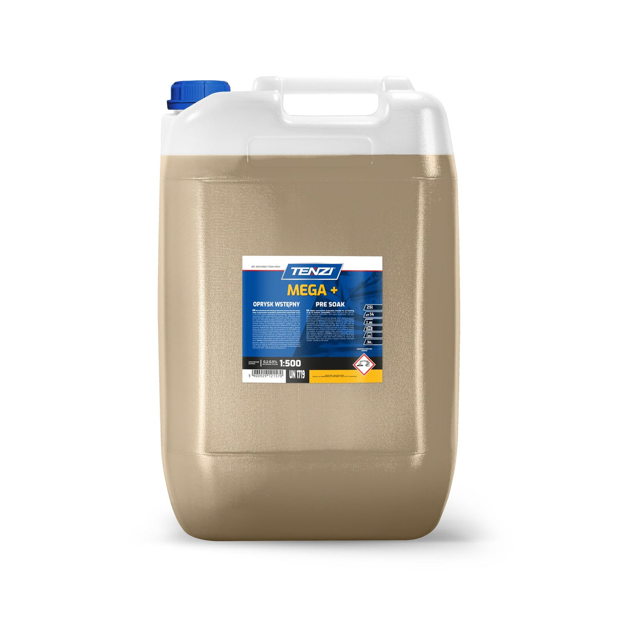 Tenzi Pre-Soak MEGA PLUS Vorsprühmittel Konzentrat für Waschanlagen 25 L – Kanister
