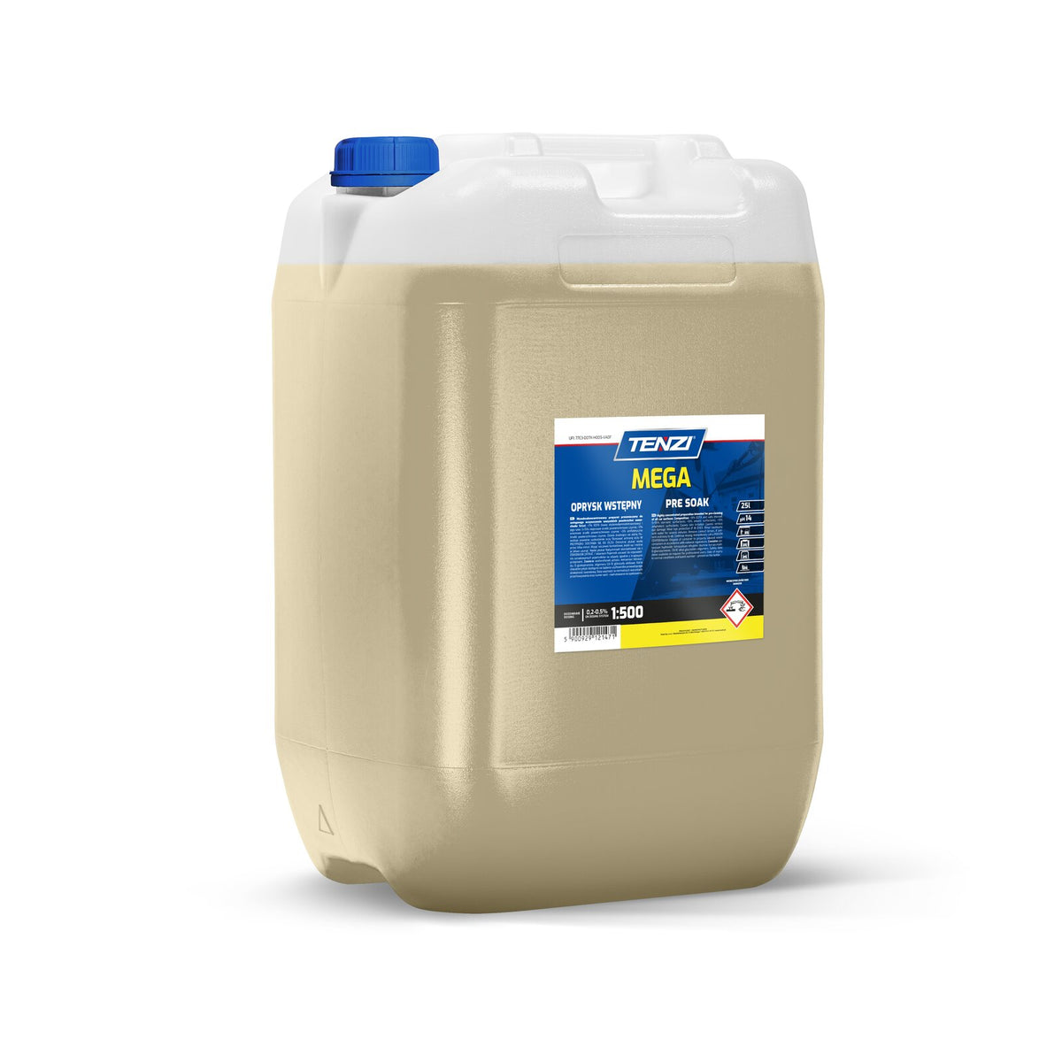 Tenzi Pre-Soak MEGA Vorsprühmittel Konzentrat für Waschanlagen 25 L – Kanister