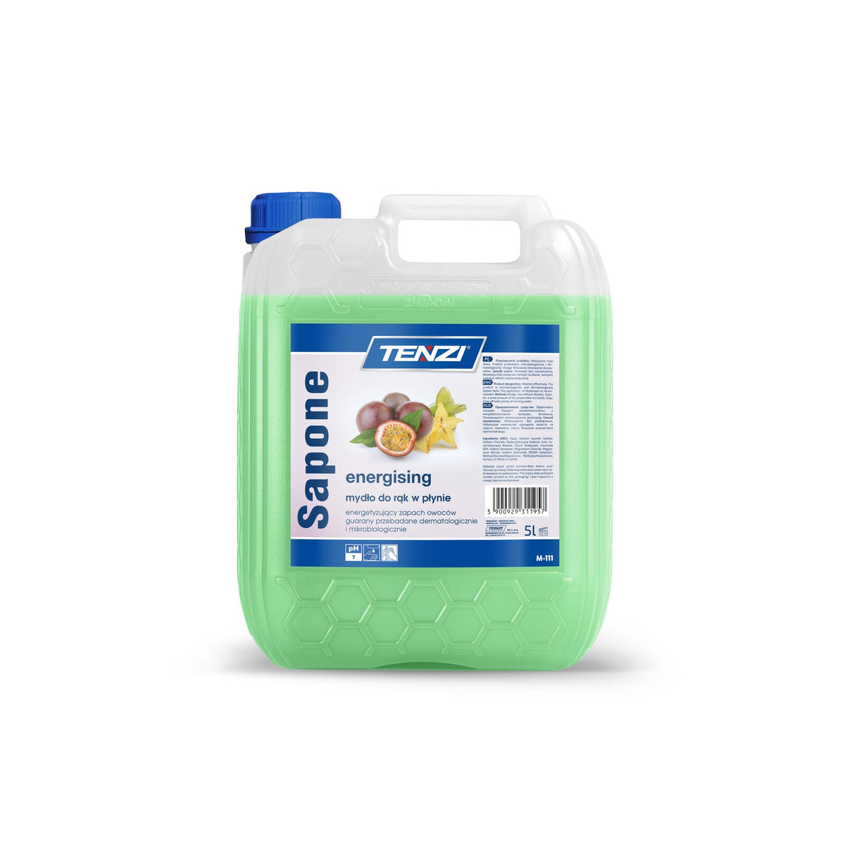 Tenzi Sapone Energizing Flüssigseife 5 L – Kanister