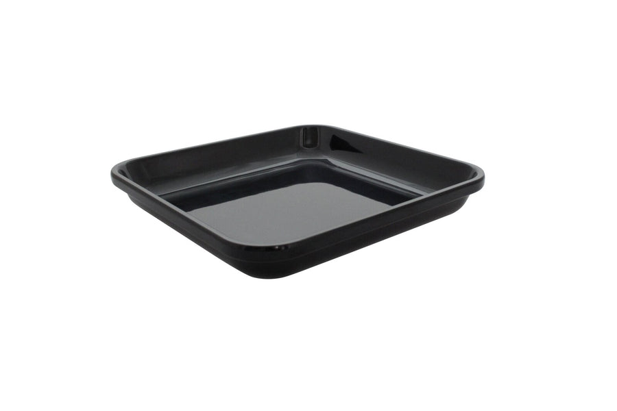 Schneider Auslagetablett und -Schalen, Melamin, schwarz, 280 x 280 x 43 mm, VE: