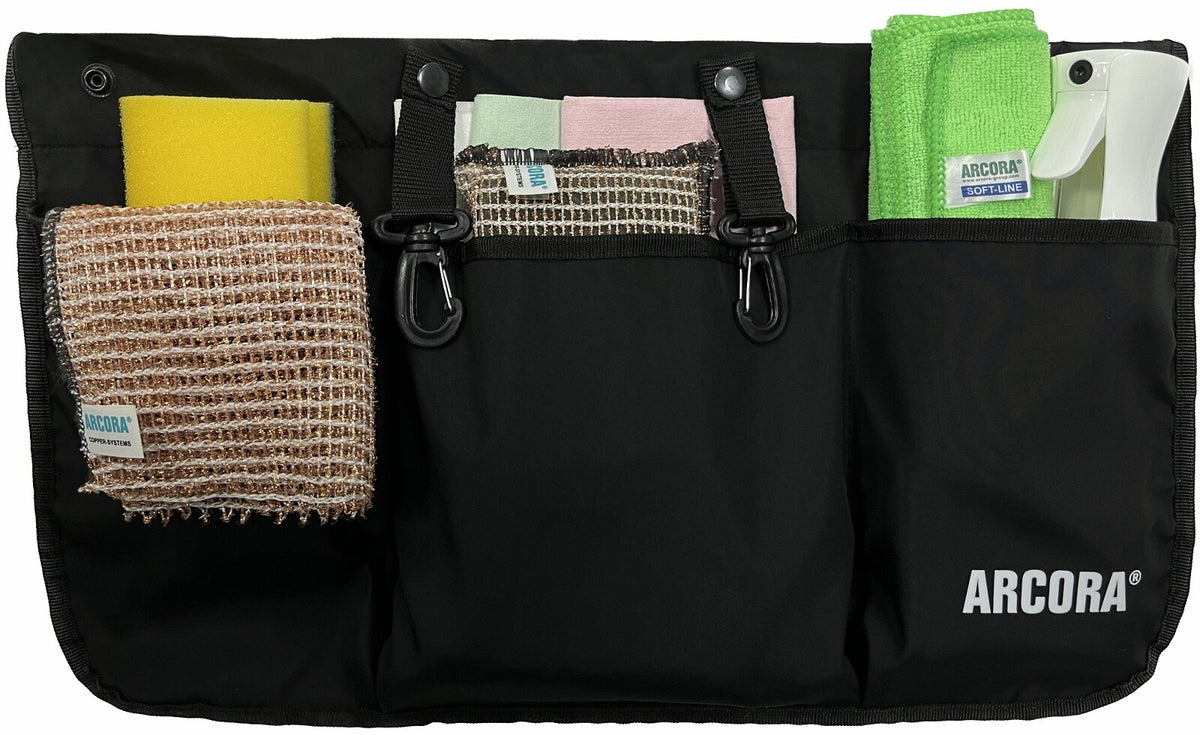 ARCORA Multi Tool Belt Hüftarbeitstasche mit Gurt schwarz 52 x 31 cm