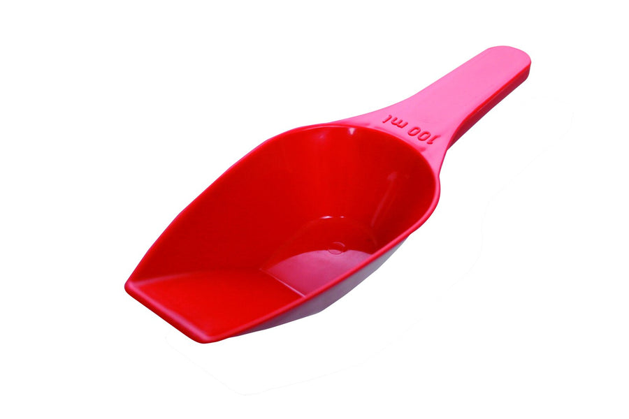 Schneider Messschaufeln aus PP, Länge: 200 mm, Vol. 100 ml, rot