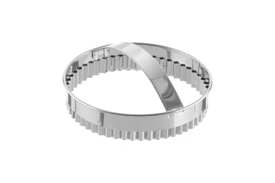 Schneider Ausstecher "Rund", gezackt 140 mm, Höhe: 30 mm, Edelstahl