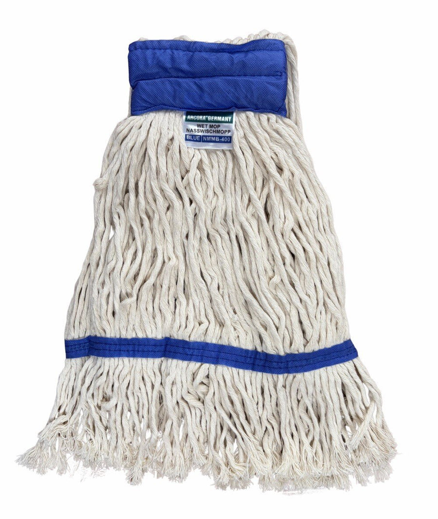 ARCORA Nasswischmopp mit Band und offenen Fransen, 400 g, 30 Stück
