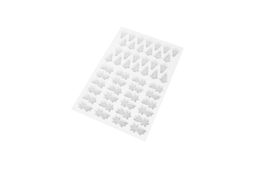 Schneider plastic cookie cutter mat, fir/comet, no. 9, 80 mm/66 mm