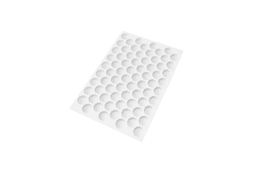 Schneider Ausstechmatte aus Kunststoff, rund, gezackt, No. 2, Ø 45 mm